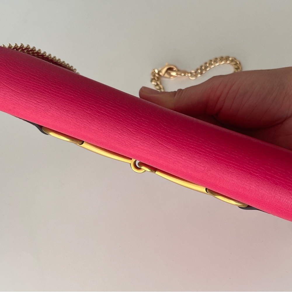 Gucci Leather Continental Wallet With Horsebit in Fuchsia/ Pink - Picture 10 of 15